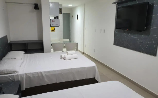 Flat 407 Praia de Intermares, Cabedelo/João Pessoa