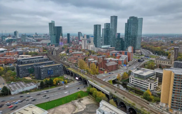 Manchester City Centre, 1BR Apartment, Strong Wifi