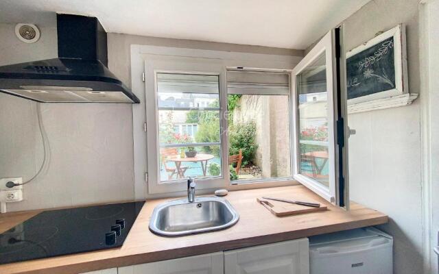 L'escapade ensoleillée studio à deux pas de la mer