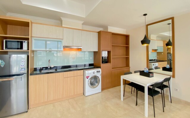 Spacious And Combined 2Br At Menteng Park Apartment
