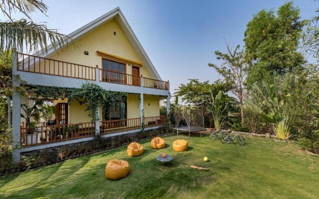 SaffronStays Happy Fields - luxury farmstay with farm to table food