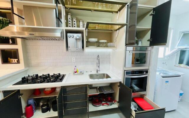 Topíssimo apartamento beira mar praia do morro