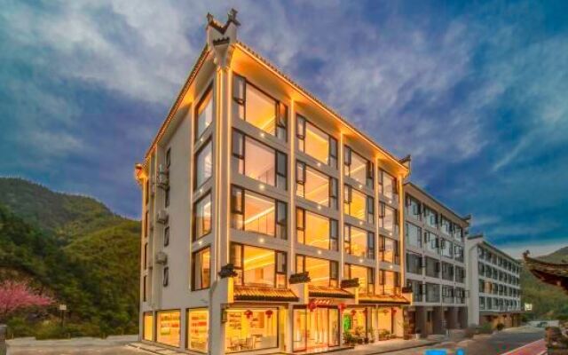 Moyun·Huating History Hui-style 180° view designer light luxury art holiday home