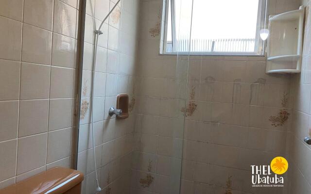 Aconchegante e econômico 1 dorm. roupa de cama pertinho da Praia Grande de Ubatuba