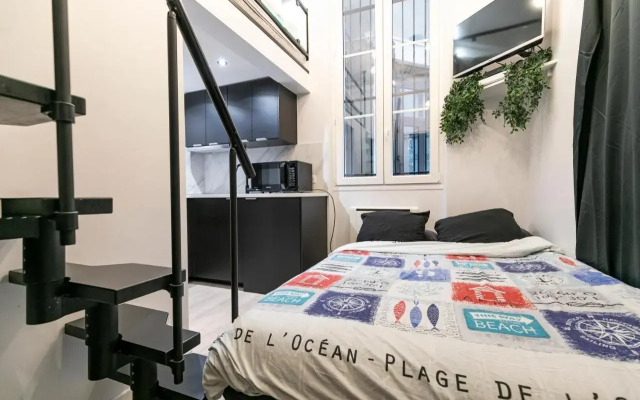Le studio de belleville 2 à 4 personnes