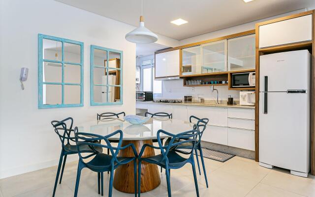 Apto C/churraq a 400m da Praia nos Ingleses Mdr102