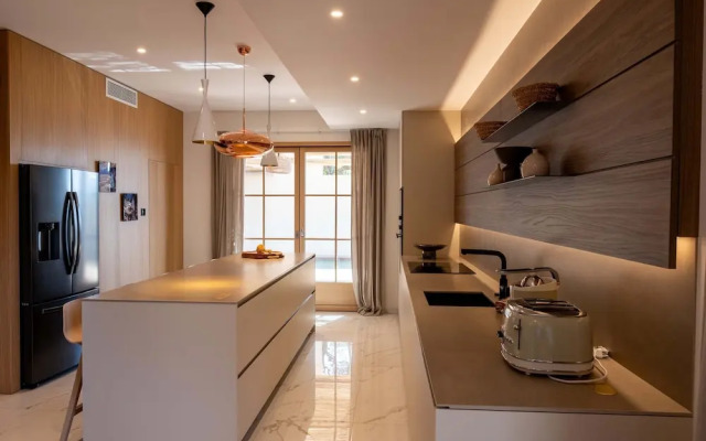 Luxury Villa a Nepita Beach Access Through the Maquis