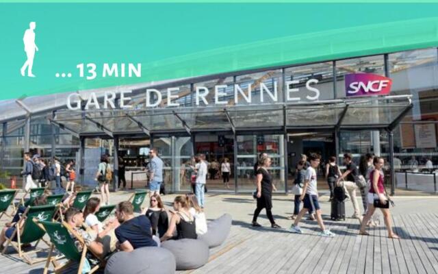Appartement T2 - Proche Gare - Bord de Vilaine
