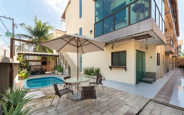 Apt 3Qts-Piscina e Churrasq-Porto de Galinhas-063