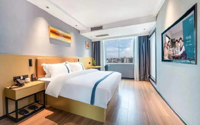 GreenTree Inn LaiBin DaQiao Road YeJin Road Express Hotel – Guest Rooms – Laibin