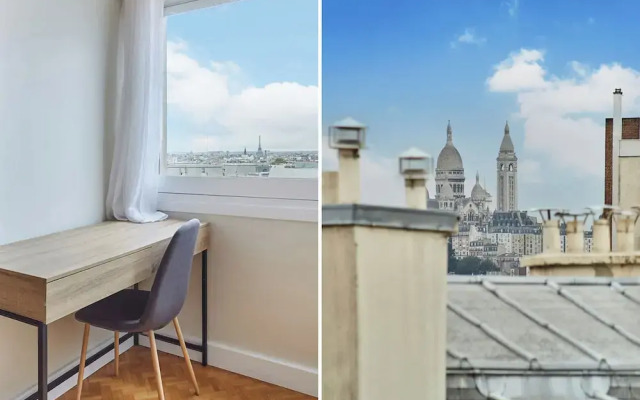 2 Bedroom Flat Centre de Paris - Eiffel Tower View