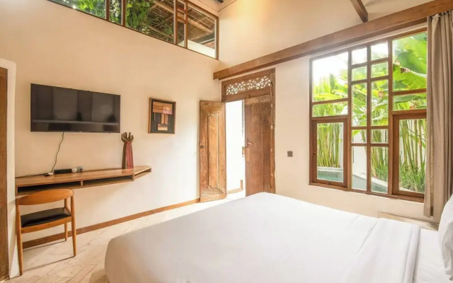 Serene 1BR Villa 800 to Echo Beach, With Pool