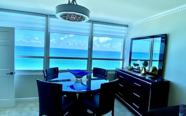 Direct ocean front condo Miami Beach