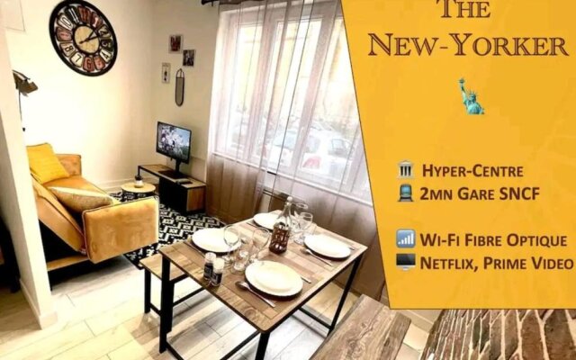The New-Yorker - hyper centre- 2mn gare SNCF - Wi-Fi Netflix gratuit