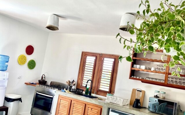 Casa flor vista al mar