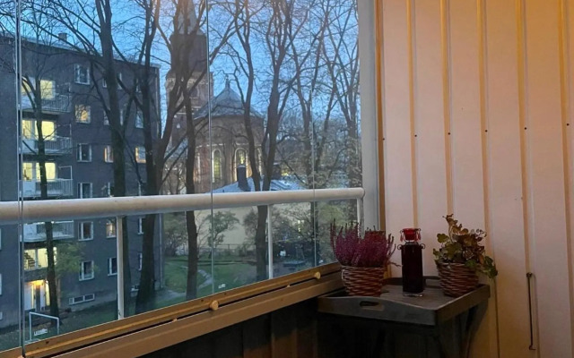 Keskusta kaksio Tuomiokirkon ja Yliopiston lähellä