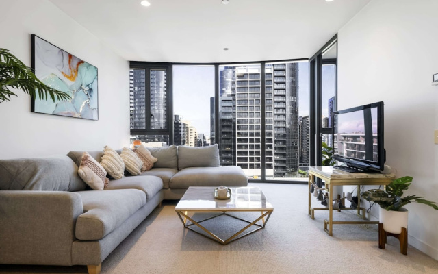 Bright South Yarra 1 Bed Flat Near Cafes & Shops – Guest Rooms – Melbourne