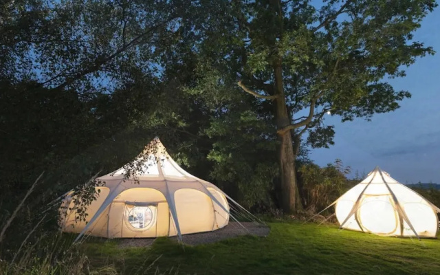 Lotus Belle Tents Sleeping up to 7 Guests