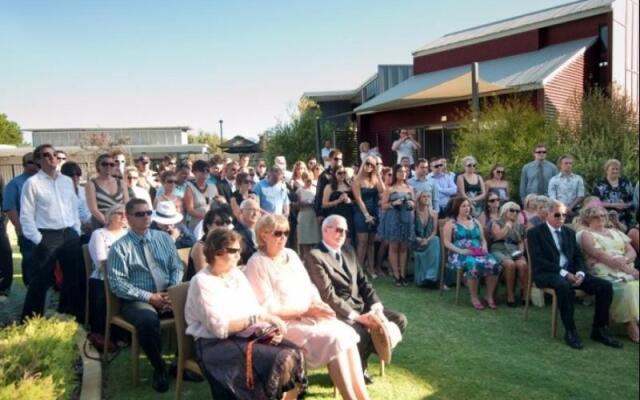 Footprints at Preston Beach
