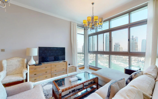 Dubai Marina- Iris Blue 1002