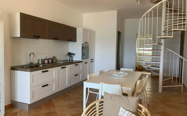 Sfondo Blu Villa sul mare