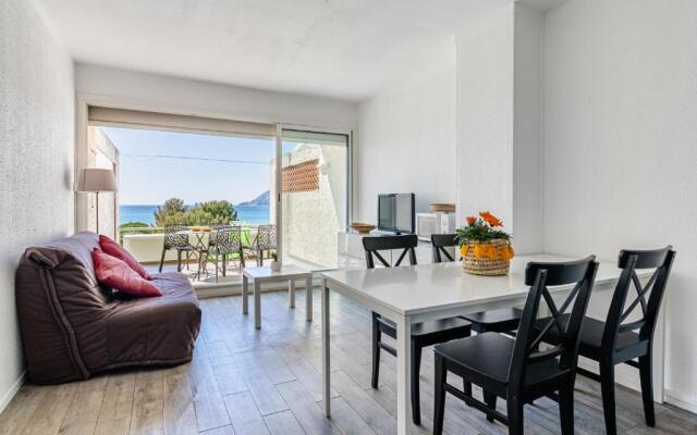 Appartement vue plage avec terrasse et wifi