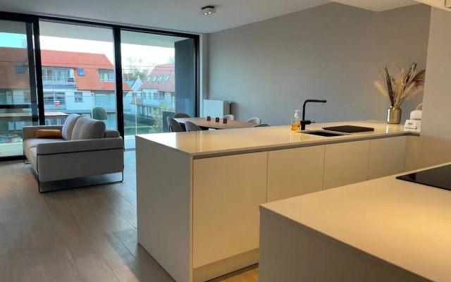 Apartment Near Sandy Beach in Belgium