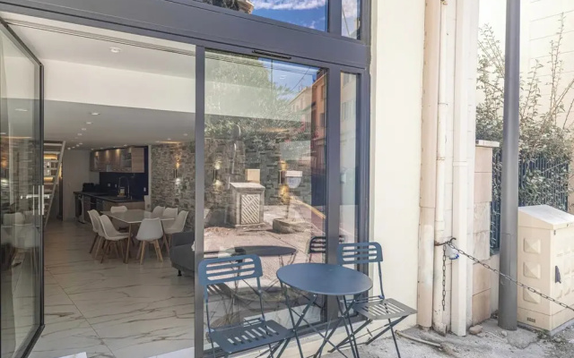 Modern a/c Apartment 2br/8p - Cannes