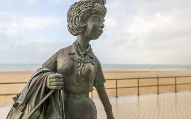 Apartment by Belgian Coast With Sea View