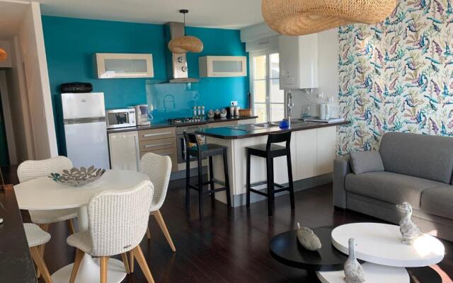 Appartement Villa Chausey, vue sur le port