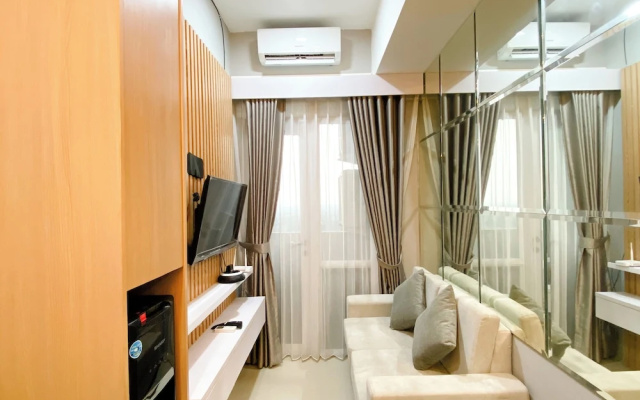 Homey And Minimalist 1Br Vasanta Innopark Apartment