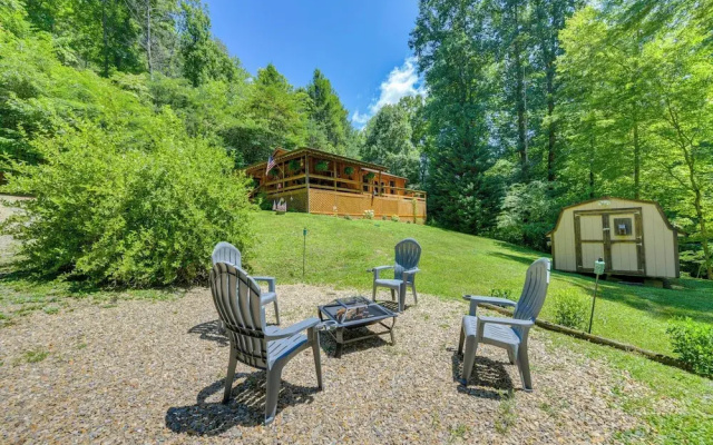 Secluded Cosby Cabin w/ Wraparound Deck