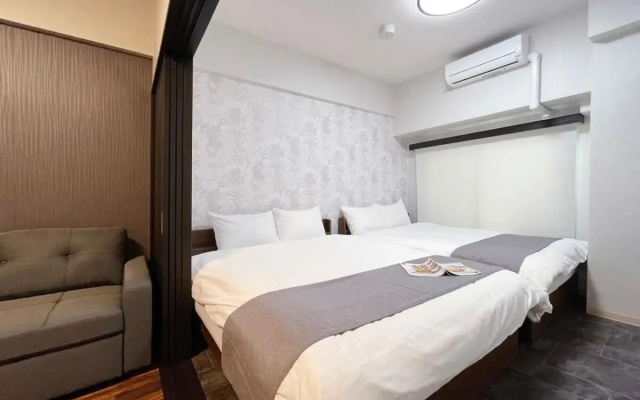 Brand New 1BR Apt Near Hondori Shopping District For 6 Ppl – Guest Rooms – Hiroshima