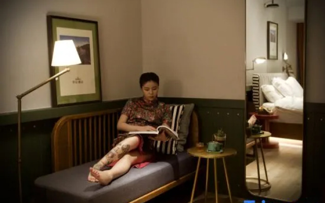 Suzhou Shilu Subway Station Shantang Street Houju Hotel