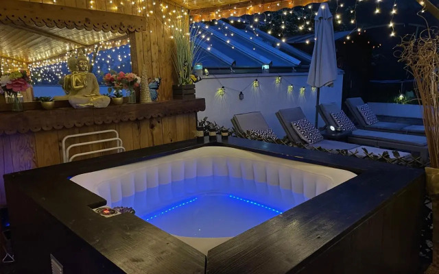 Rooftop 1 - Jacuzzi privé au pied du Monte-blanco