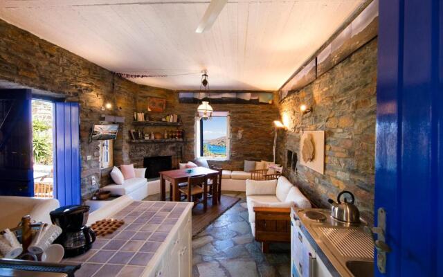 Stone house with a magical view