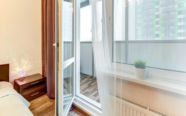 Apartment Vesta with a park view