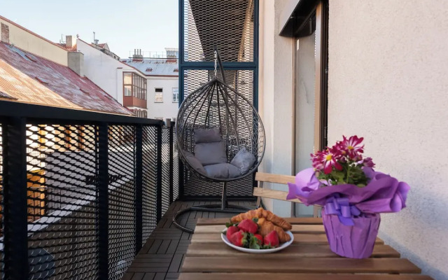 Duplex loft-apart with balcony