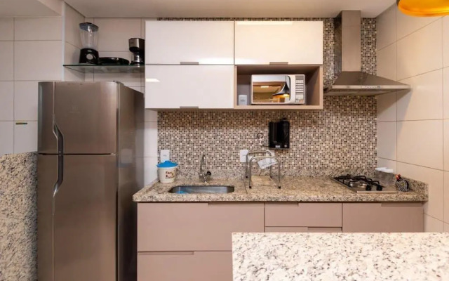 Flat no Setor Bueno com Varanda -TH1505