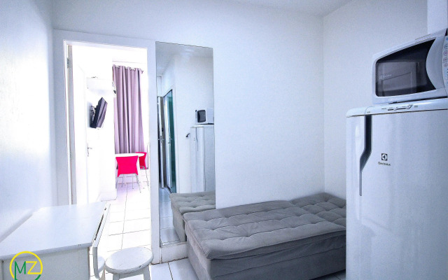 Studio vista mar para 4 pessoas em Copacabana