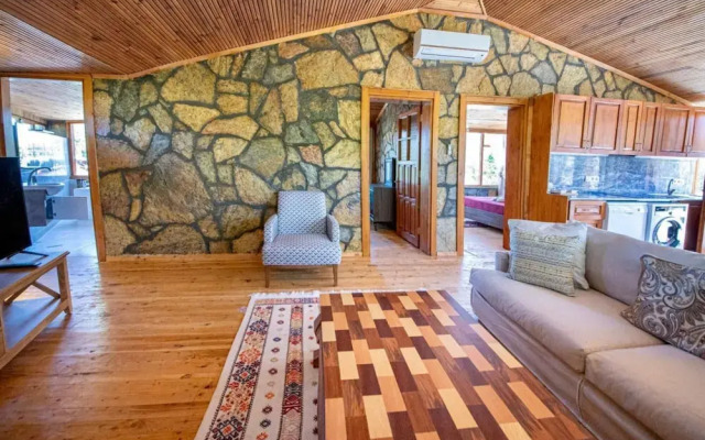 House With Jacuzzi and Shared Pool in Bodrum