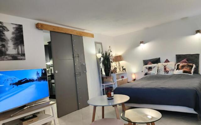 35m2 Hauts d'Albertville Terrasse avec Vue