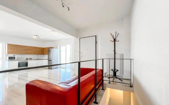 Panoramic Cityscape Maisonette in Agios Dimitrios