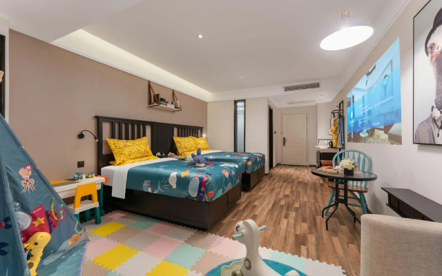 Ginza Jing Su (Zoucheng People's Square Tieshan Park Branch) – Guest Rooms – Jining