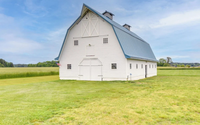 Waterfront Maryland Vacation Home: Private Beach!