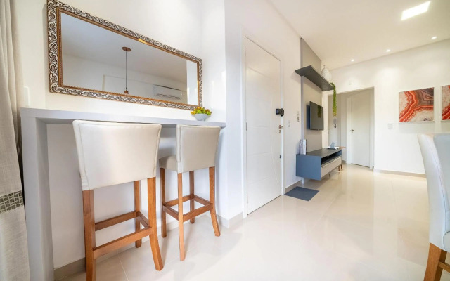 156 - Lindo apartamento a 50mts do mar em Canto Grande