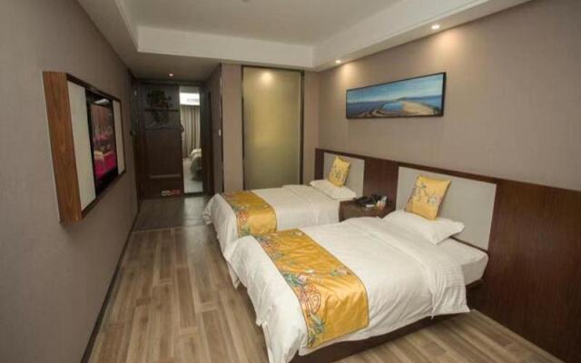 Shell Fuyang South Bus Station Wanda Plaza Hotel