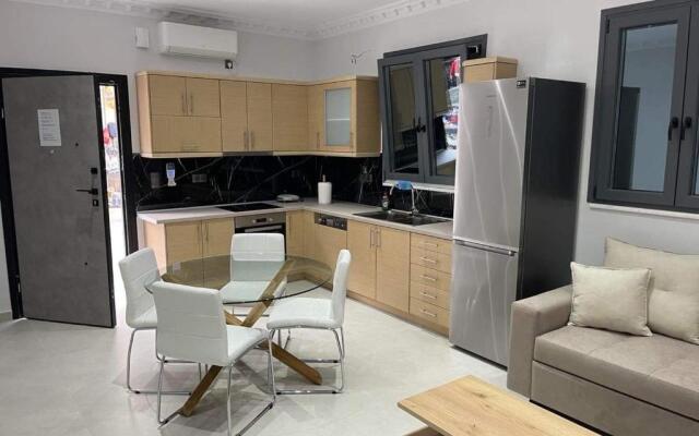 Furnished apartment (in the city center)