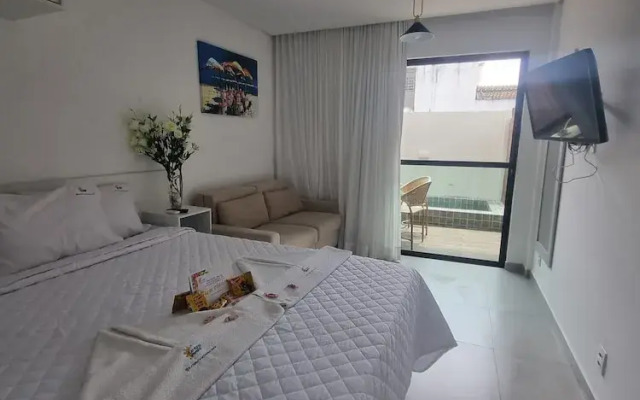 Flat Zero7 Villa del Porto com piscina