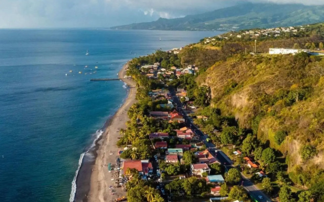 Villa Créole vue sur mer des Caraïbes